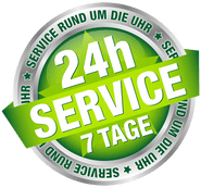 24h Service - 7 Tage